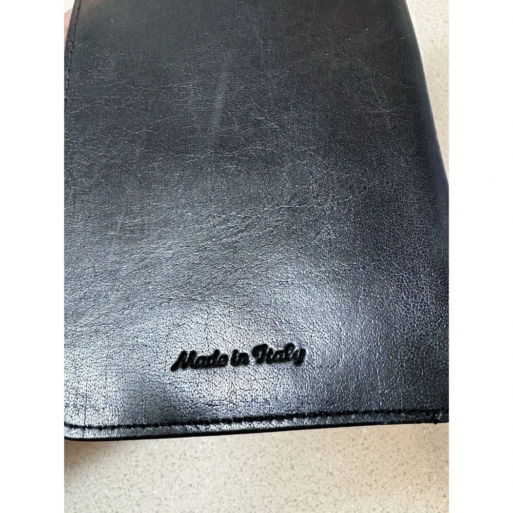 Vintage  Ellen Tracy Women’s Glasses Case Leather Pouch Made in Italy